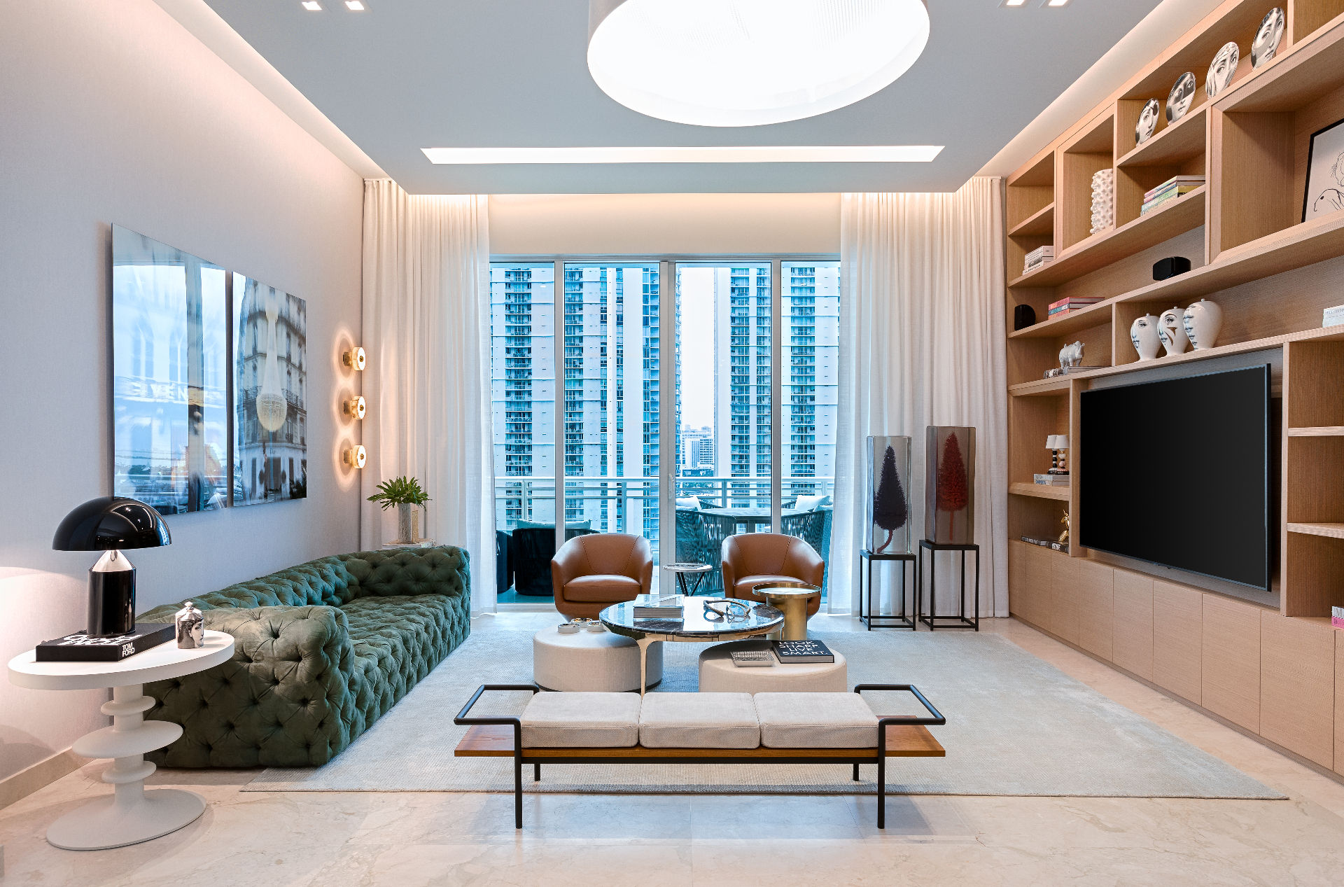 Brickell Key Interior Design | Bold Luxury at Asia Residence | Studio ...